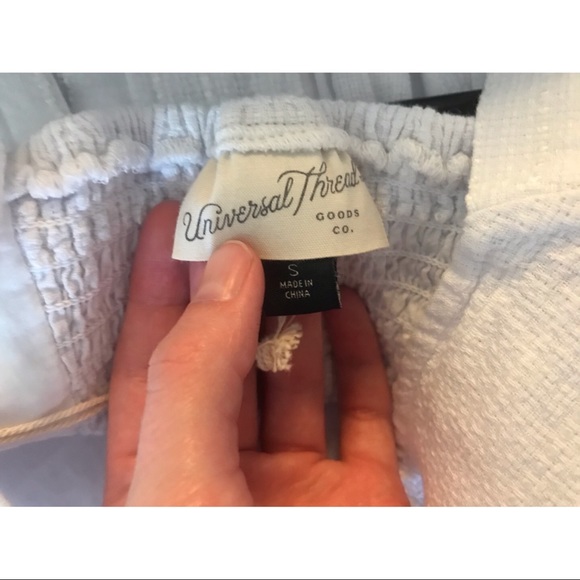 NWT Universal Thread Knee-Length White Dress - Picture 5 of 7